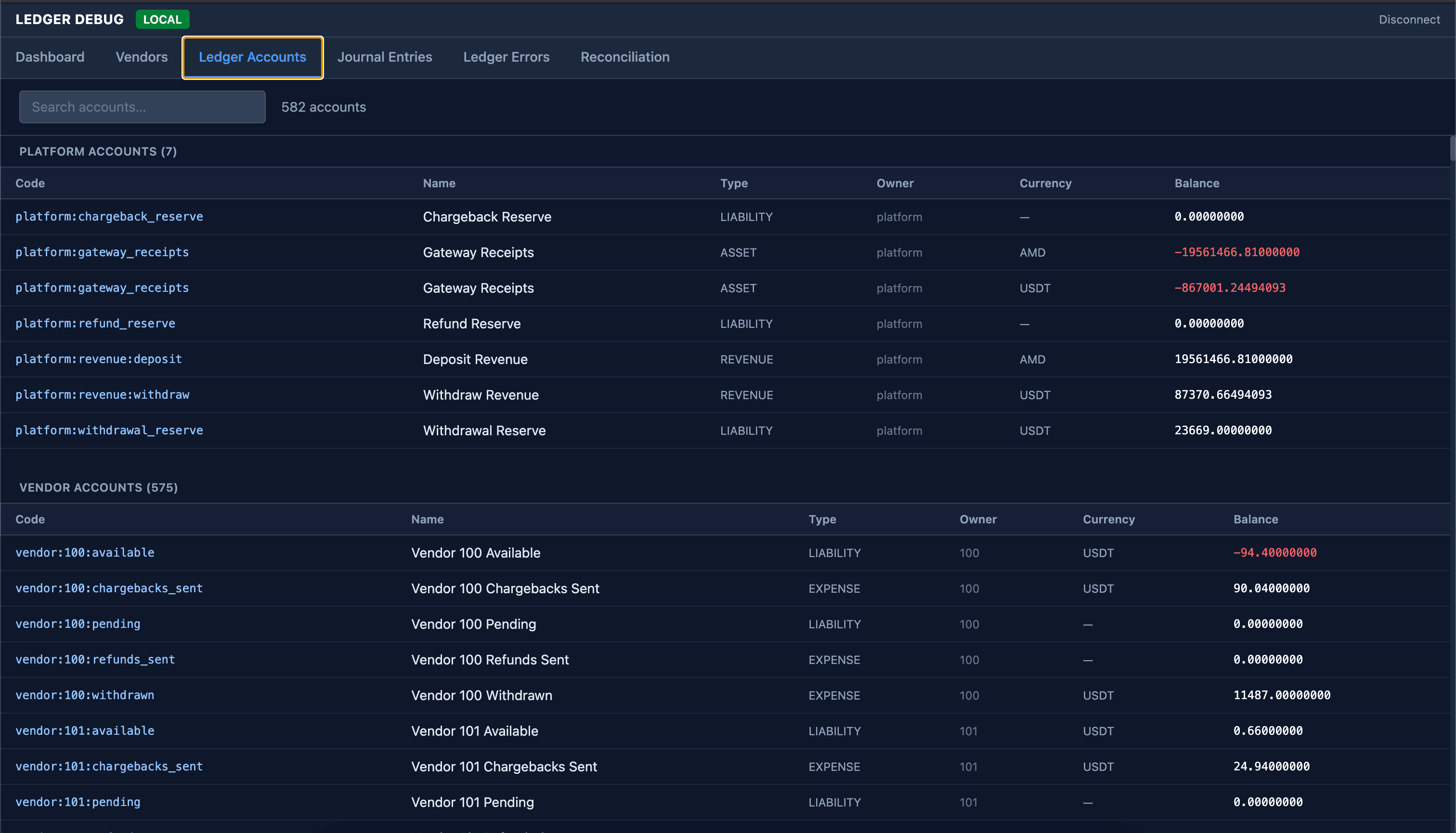 Financial Ledger Inspector App gallery image 2